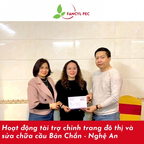 Hoạt Động Tài Trợ Chỉnh Trang Đô Thị và Sửa Chữa Cầu Bản Chắn - Nghệ An